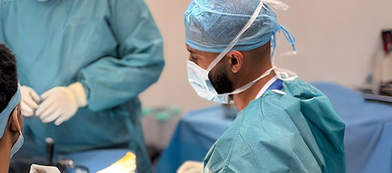Foot surgery
